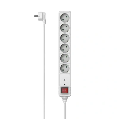 Immagine di Hama 00223152 Multipresa con interruttore Bianco Schuko 1 pz.