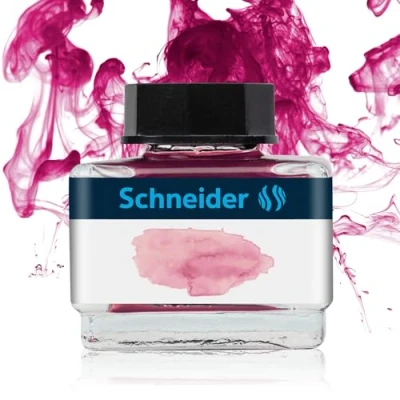 Immagine di Schneider Barattolo per inchiostro, 15 ml, colore: Rosa