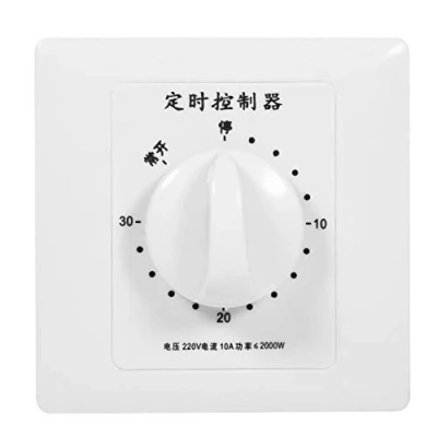 Immagine di Countdown Timer Interruttore AC 220 V Min ad alte prestazioni pompa controllo elettronico meccaniche Socket Time Switch 86 TV a schermo piatto (30 Min)