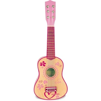 Immagine di Bontempi CinaWoodHarmony Chitarra Classica in Legno da 55 cm per Avventure Musicali Autentiche, Rosa, Colore, x 18.1 23.8 cm, 22 5572