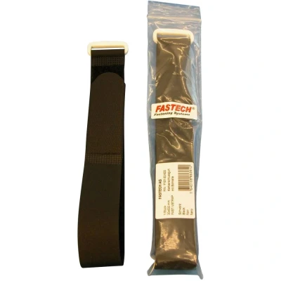 Immagine di FASTECH® F101 30 600 Nastro a strappo con fibbia lato morbido e rigido (L x L) mm Nero 1 pz.