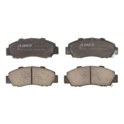 Immagine di ABE C14032ABE Kit pastiglie freno Assale anteriore con segnalatore acustico usura HONDA: CIVIC 6 Hatchback, Integra II Coupe, CR V 1, ROVER: 600