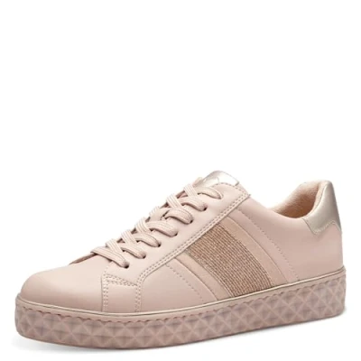 Immagine di Marco Tozzi Damen, Sneaker, Feel Me Fußbett,Wechselfußbett, weiches Innenfutter, Vegan, 2 23780 42, Scarpe da Ginnastica Donna, Colore: Rosa, 37 EU