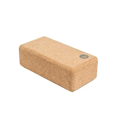 Immagine di Manduka, Blocco per Yoga &amp; Esercizi, Unisex, Lean Cork Block, Cork, 2.7&quot; L x 4.3&quot; W 8.6&quot; H