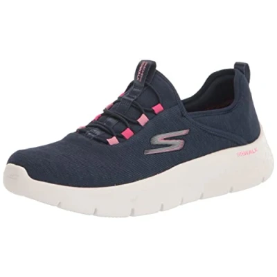 Immagine di Skechers Go Walk Flex Lucy, Sneaker Donna, Bordo In Tessuto Blu Navy, 37 EU