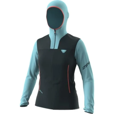 Immagine di DYNAFIT Felpa con Cappuccio Traverse PTC, Marine blue blueberry 8051, S