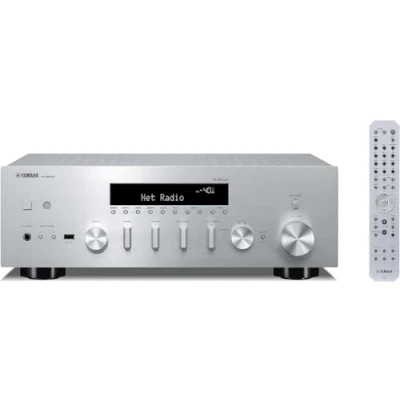 Immagine di R N600A Sintoamplificatore di rete MusicCast con radio DAB/DAB+. Display frontale,Ottico,Phono,Ethernet.WiFi,Bluetooth,Airplay2.DAC ESS SABRE,USB DAC supporto ai DSD fino a 11,2 Mhz.Colore:White