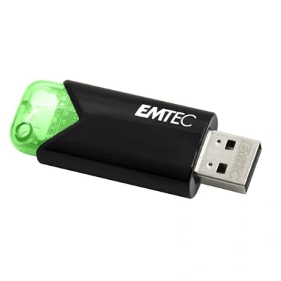 Immagine di EMTEC USB STICK 64 GB B110 3.2 CLICK EASY GREEN
