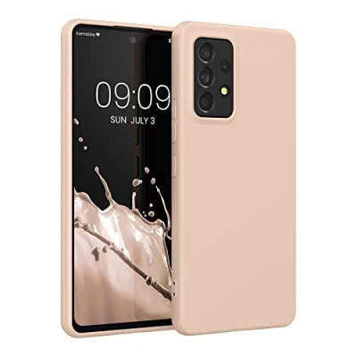 Immagine di kwmobile Custodia Compatibile con Samsung Galaxy A53 5G Cover Back Case per Smartphone in Silicone TPU Protezione Gommata coconut swirl
