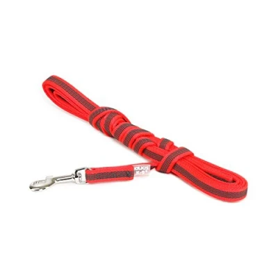 Immagine di Julius K9, Guinzaglio Color &amp; Gray con manico, 14 mm x 3 m, rosso