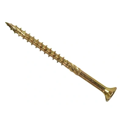 Immagine di Forgefix FORFFP435Y FFP435Y Vite per Legno ZY Compatibile con Forgefast Pozi Elite Performance, 4,0 x 35 mm, Confezione da 200, Oro, 4.0 mm