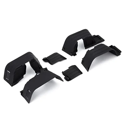 Immagine di INJORA RC Parafango Fender Mud Flaps Set Splash Guard per 1/10 Crawler Axial SCX10 II 90046 90047
