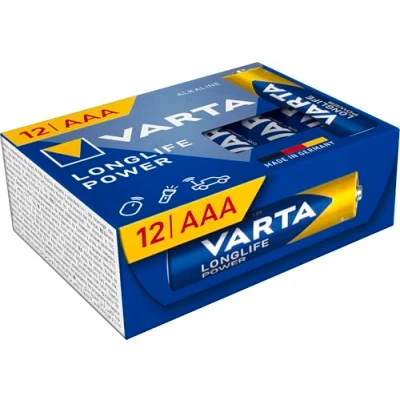 Immagine di Varta Longlife Power AAA CUBE12 (12 pz., AAA, 1260 mAh), Batterie