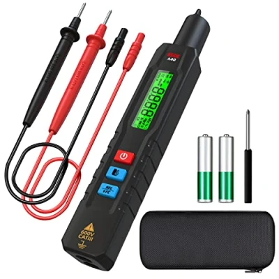 Immagine di BSIDE Tester di Tensione senza contatto AC DC Voltage Doppia modalità Termometro elettrico con VFC NCV Torcia