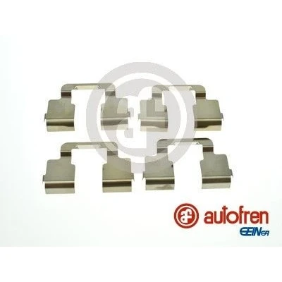 Immagine di AUTOFREN SEINSA D42951A Kit accessori, Pastiglia freno Assale posteriore CITROËN: Jumpy II Van, FIAT: Scudo