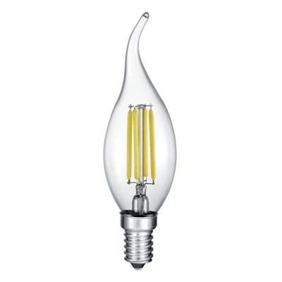 Immagine di Trio Leuchten 990 400 Lampadina LED, Fiamma, 4 W, Trasparente, Diametro 3.5 cm E14