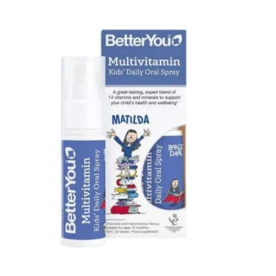 Immagine di Spray orale multivitaminico per bambini, 25 ml, BetterYou