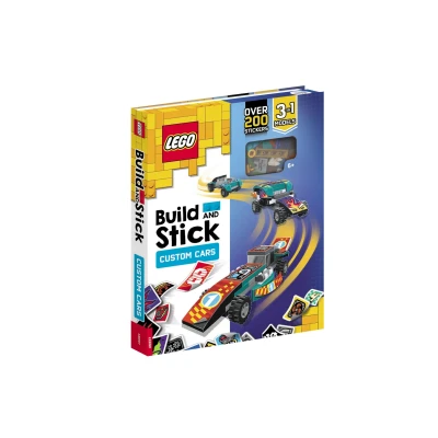 Immagine di LEGO® Build and Stick: Custom Cars (Includes bricks, book over 260 stickers)