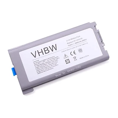 Immagine di vhbw 1x batteria sostituisce Panasonic CF VZSU46S, VZSU46U, VZSU71U, VZSU72U per notebook (8400mAh, 10,65V, Li Ion)