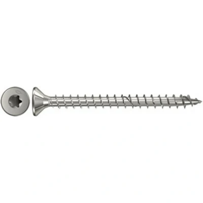 Immagine di Fischer 657028 Viti per truciolare 4 mm 20 Interno Esagonale rotondo, multidentato, TX, Torx, Impronta T Acciaio inox V2A resistente alla corrosione