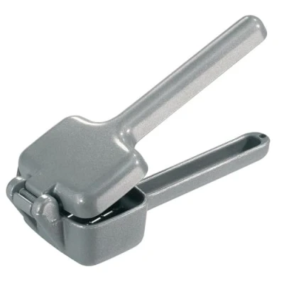 Immagine di Westmark Piccolo tritaghiaccio a pinza/trita cubetti di ghiaccio, alluminio pressofuso, lunghezza: 17,3 cm, Cuby, argento, 12002260