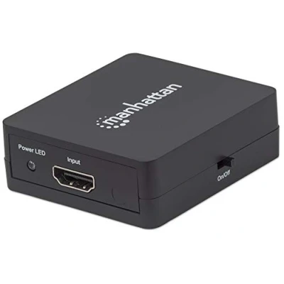 Immagine di Manhattan 207652 2 Porte Distributore, splitter HDMI 1920 x 1080 Pixel Nero
