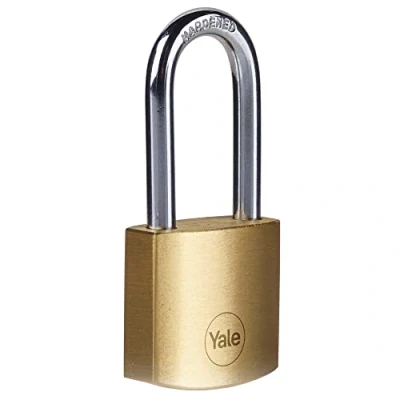 Immagine di Yale Y110B/30/132/1/B Lucchetto di sicurezza in ottone, 30 mm Arco Largo