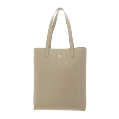 Immagine di Tommy Hilfiger Casual SLIM TOTE Shopping bag, Donna, Taglia: One Size, Beige