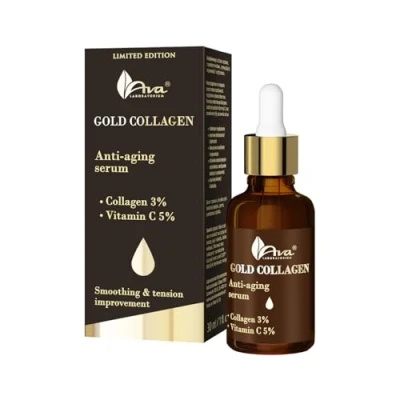 Immagine di AVA Laboratorium, Siero viso, viso al collagene dorato 30Ml (30 ml)