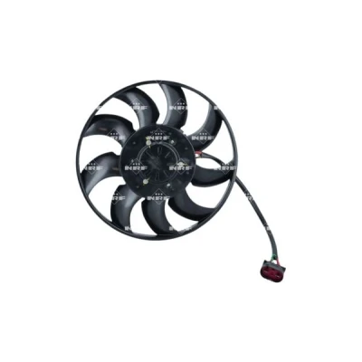 Immagine di NRF 470054 ventola Radiatore 12 400 senza telaio radiatore, Motore spazzole AUDI: A4 B8 Avant, A6 C7 Q5