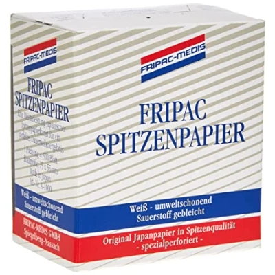 Immagine di Fripac Carta di punta 500 fogli 75 x 55 mm Bianco
