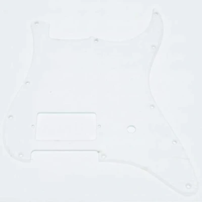 Immagine di Dopro Battipenna per chitarra a 11 fori ST Strat One Humbucker Fender Delonge trasparente