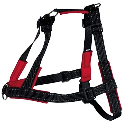 Immagine di TRIXIE, Lead&#039;n&#039;Walk Soft Erziehungsgeschirr schwarz L XL