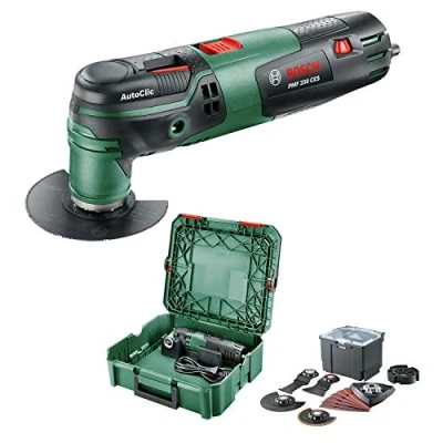 Immagine di Bosch Home and Garden Multiutensile PMF 250 CES (250 W, Set Accessori Universale, in SystemBox, Taglia S), Edizione Amazon