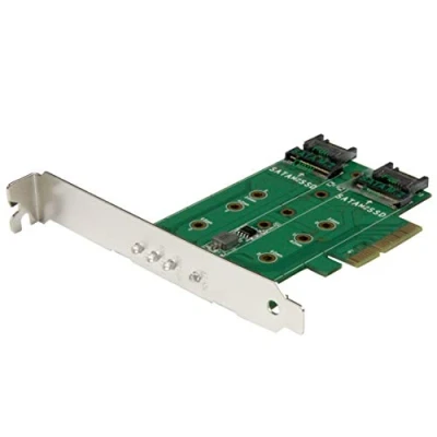 Immagine di STARTECH SCHEDA SSD M.2 NGFF A 3 PORTE