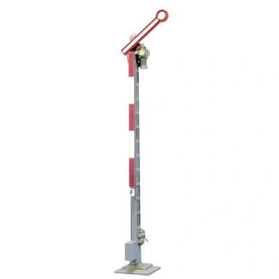Immagine di Viessmann Modelltechnik 4530 H0 Segnale 1 braccio di segnalazione, pilone stretto principale Modello pronto, già assemblato DB