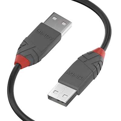 Immagine di LINDY CAVO USB 2.0 TIPO A/A ANTHRA , 0.2M