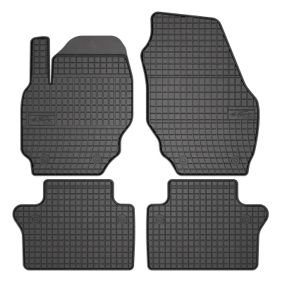 Immagine di FROGUM 542940 Set tappetino Gomma anteriore e posteriore 4 nero Su misura VOLVO: V70 3, XC70 II Station Wagon