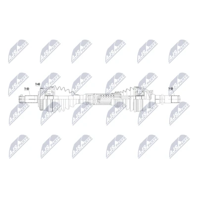 Immagine di Albero motore/Semiasse NTY NPW LR 057