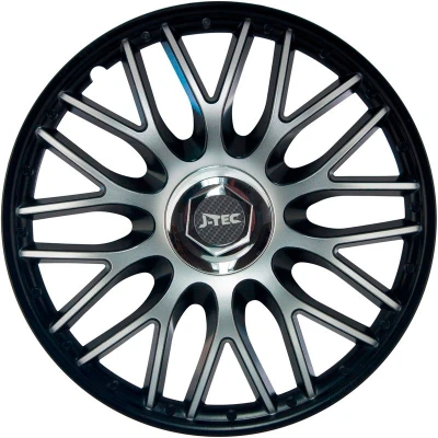 Immagine di J TEC Orden J14594 Copricerchi 14Inch nero, cromo