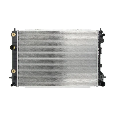 Immagine di NRF EASY FIT 53104 Radiatore motore Alluminio 653 458 40 con parti annesse Alette di raffreddamento saldate