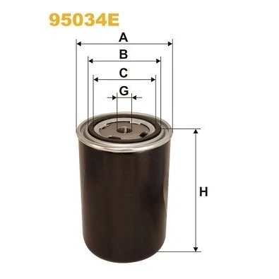 Immagine di WIX FILTERS 95034E Filtro Carburante ad avvitamento