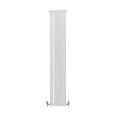 Immagine di Radiatori Termosifoni in Acciaio Calorifero a Doppio Strato Pannelli Piatti Riscaldamento Centralizzato Colonna Termosifone Orizzontale Radiatore Parete Bianco Lucido 160 x 28 cm