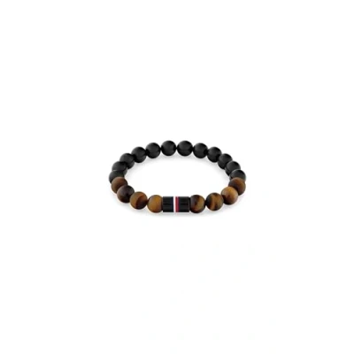 Immagine di Tommy Hilfiger Jameson Bracciale, Uomo, Taglia: One Size, Black/brown