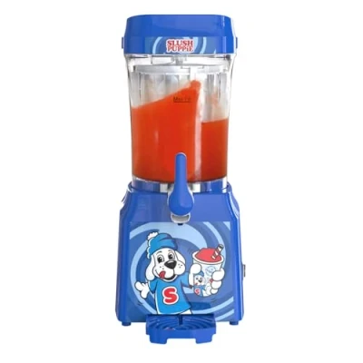 Immagine di macchina per granite Slush Puppie 1 litro di divertimento ghiacciato con stile, portatile, creare la propria granita ghiaccio