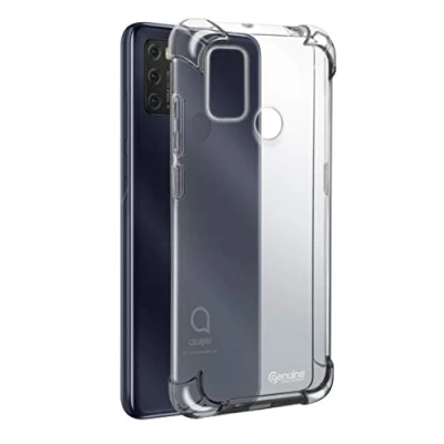 Immagine di Genuine Case Company Custodia trasparente antiurto per Alcatel 1S/3L (2021)