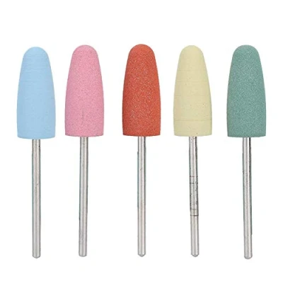 Immagine di Kit di Punte per Trapano unghie, Testa lucidatura nail art in gomma unghie Manicure Pedicure Smalto Fresa accessori elettrico portatile (171)