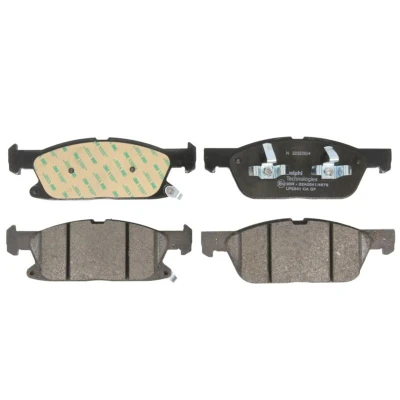 Immagine di DELPHI LP3241 Kit pastiglie freno con segnalatore acustico usura lamierino anticigolío senza accessori FORD: S Max Mk2, Galaxy Mk3 MPV