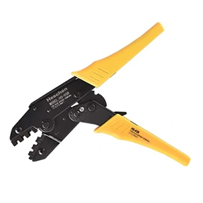 Immagine di Heschen Pinza per cricchetti a catena HS 03B Terminali non isolati e pinze prelievo Utilizzare 1,5 6 mm² (15 10 AWG) Giallo