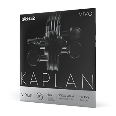 Immagine di D&#039;Addario Kaplan Vivo Corde per violino, scala 4/4, tensione alta